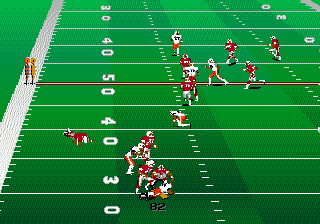 College Football USA 96 (USA) In game screenshot